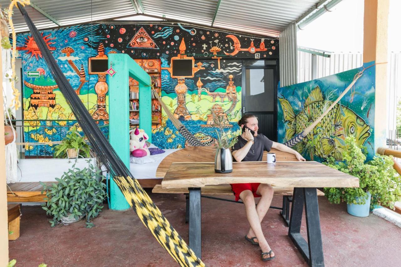 Residencia Artistica Hostel Puerto Escondido  Bagian luar foto